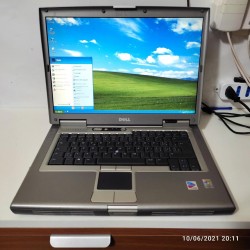 ** DELL 21018 Pentium M 2.00 Ghz Batteria OK - con porta seriale Windows XP