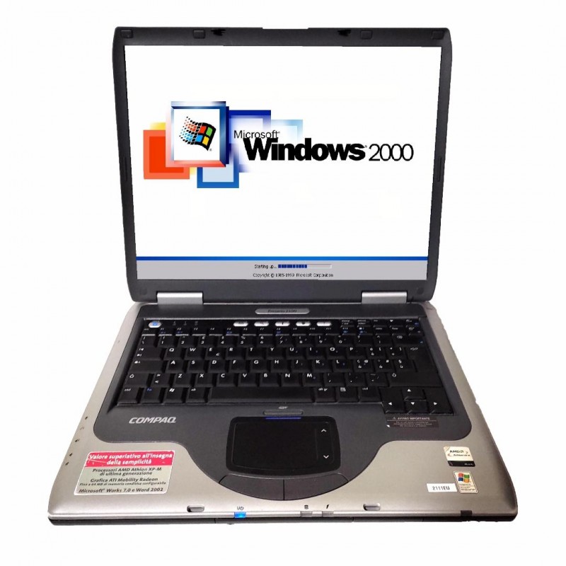 Notebook ** 21040 HP Con Windows 2000 Professional Funzionante