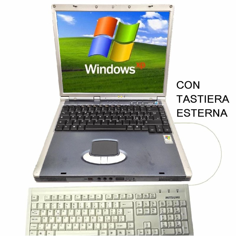 CLEVO 21078 Con Windows XP D400S tastiera esterna Porta Seriale